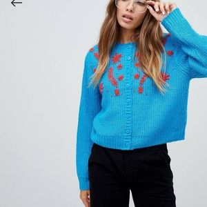 Asos Design embellished cardigan Size S